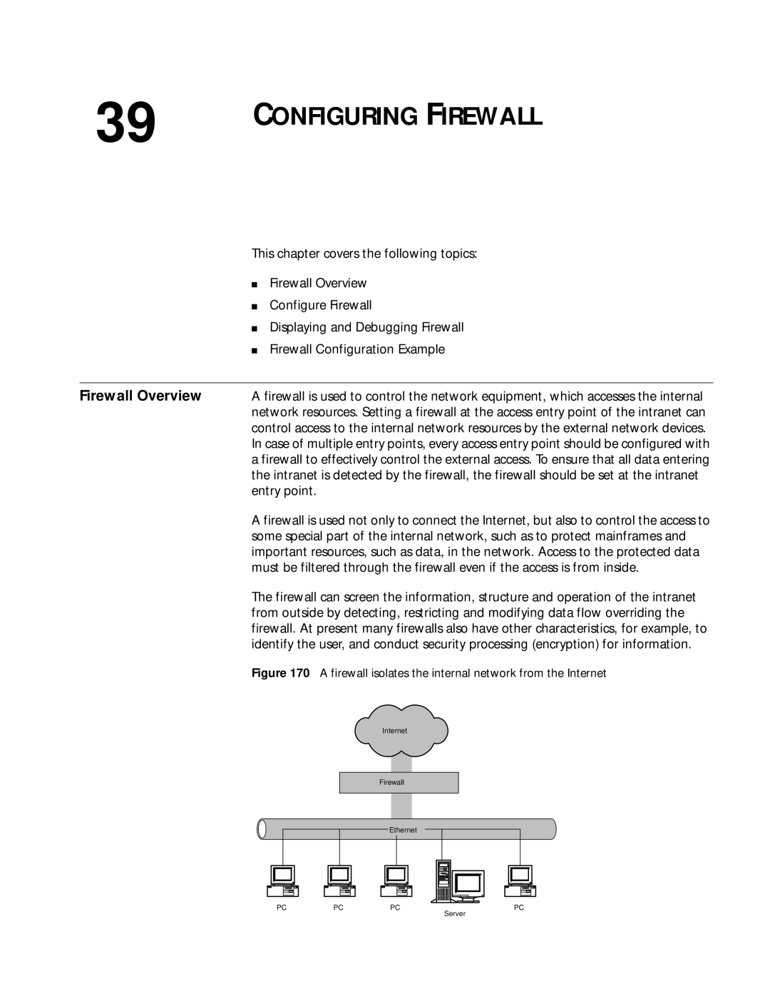 3Com 10014299 manual Firewall Overview 