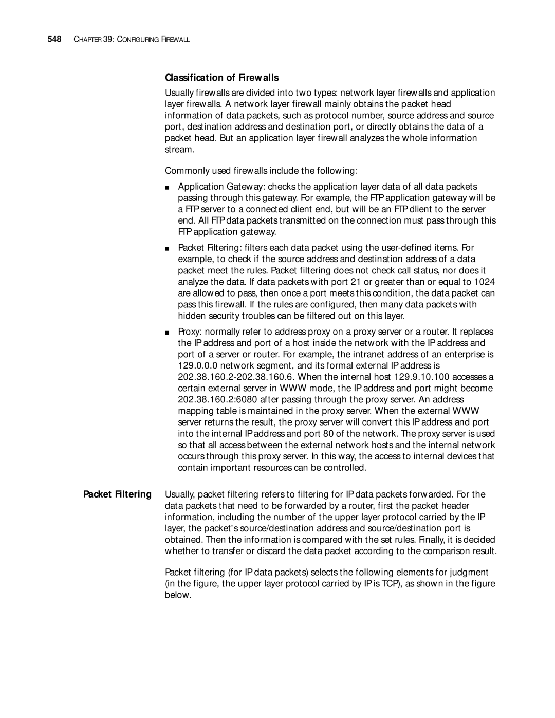 3Com 10014299 manual Classification of Firewalls 