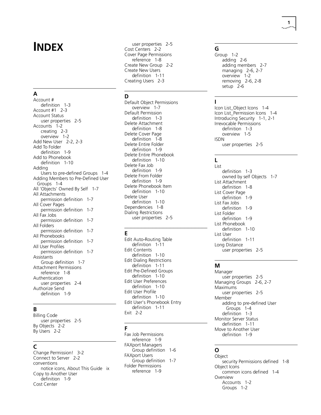 3Com 10031370-01 setup guide Index 