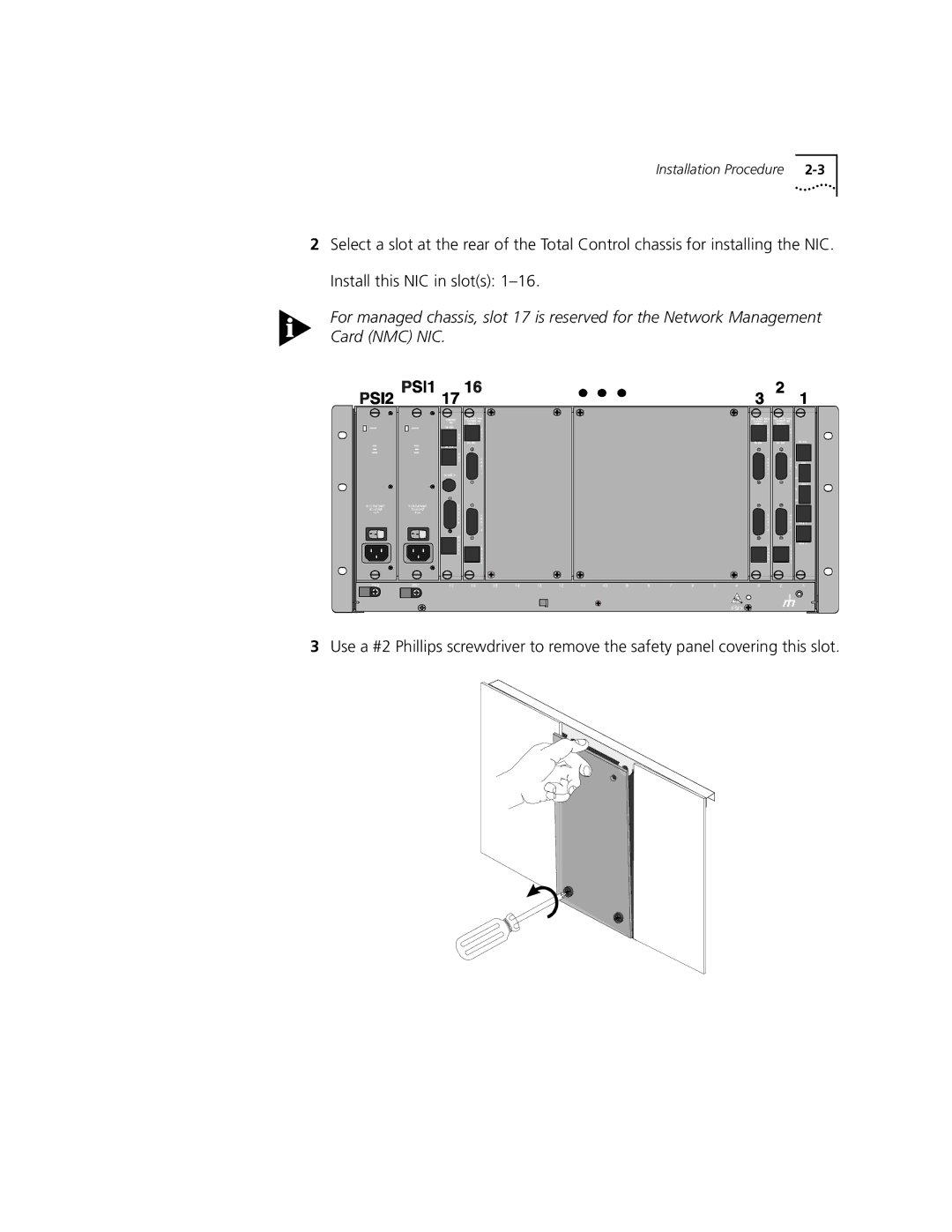 3Com 10/100BASE-T manual Installation Procedure 