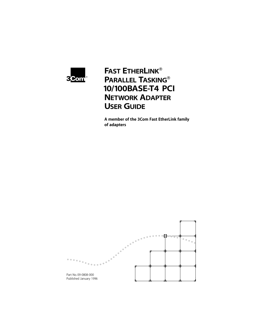 3Com 10/100BASE-T4 manual Fast Etherlink Parallel Tasking, Network Adapter, User Guide, Adapters 