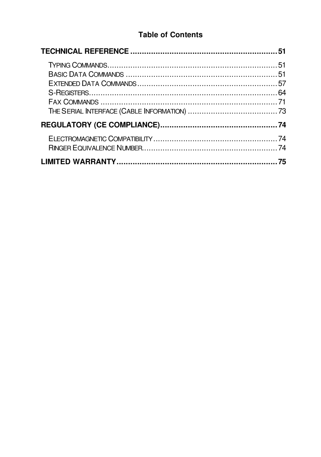 3Com 1.024.1644-00 manual Table of Contents 