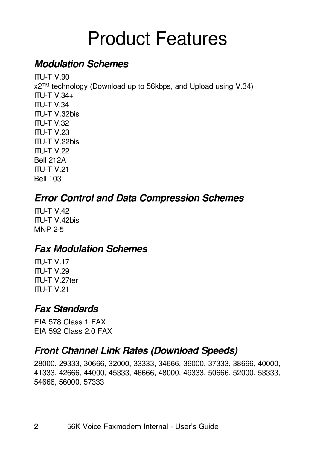 3Com 1.024.1644-00 manual Product Features 