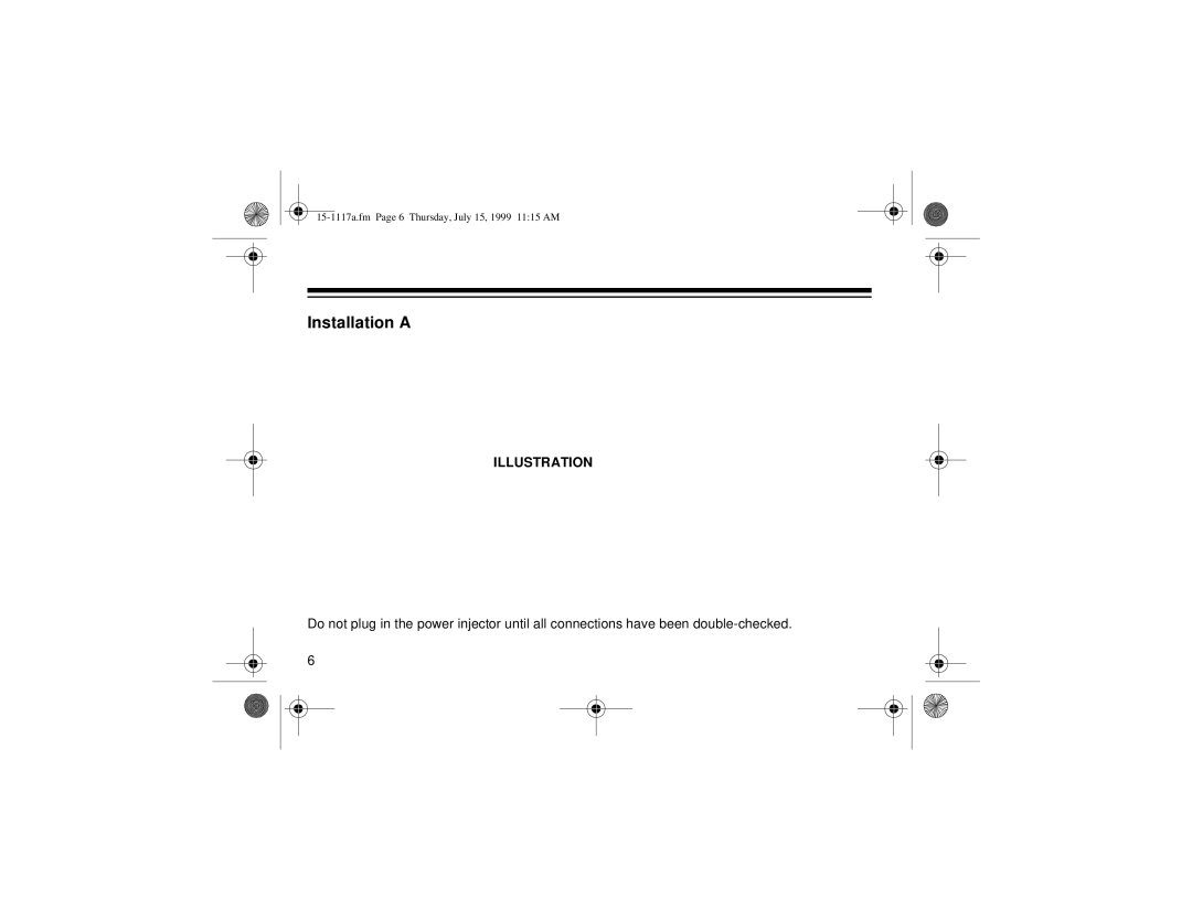 3Com 15-1117A owner manual Installation a 