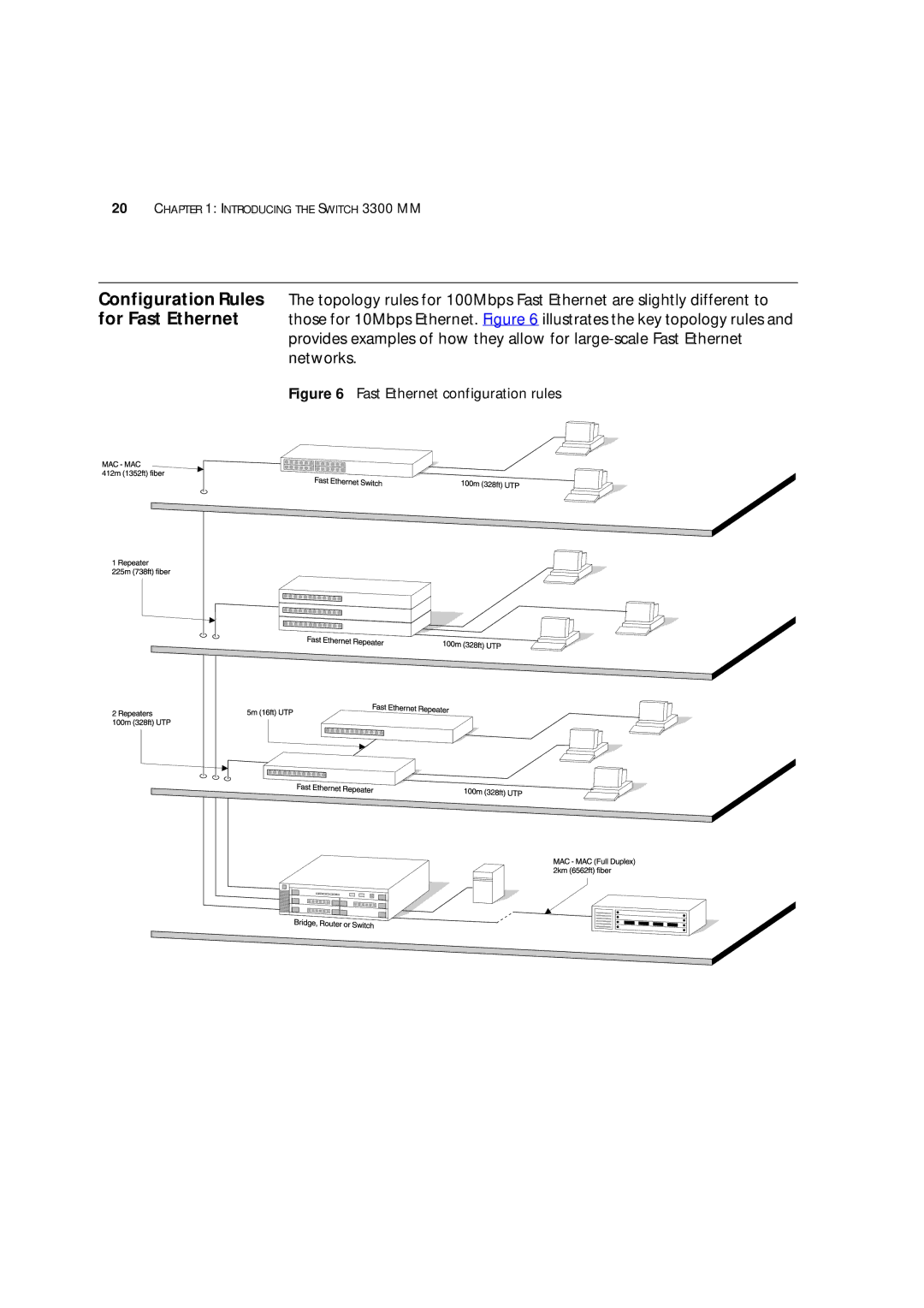 3Com 16985ua.bk manual Fast Ethernet configuration rules 