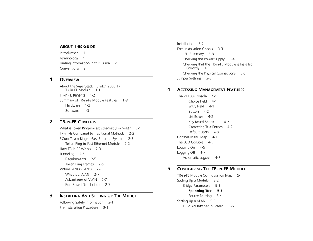 3Com 2000 TR manual About this Guide 