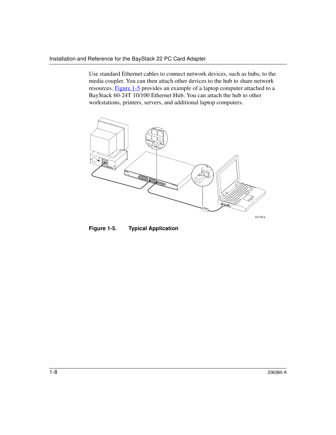 3Com 206380-A manual Typical Application 