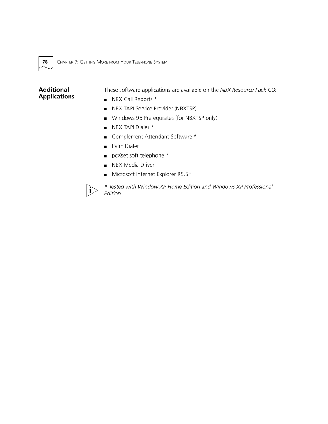 3Com 2101 manual Additional Applications 