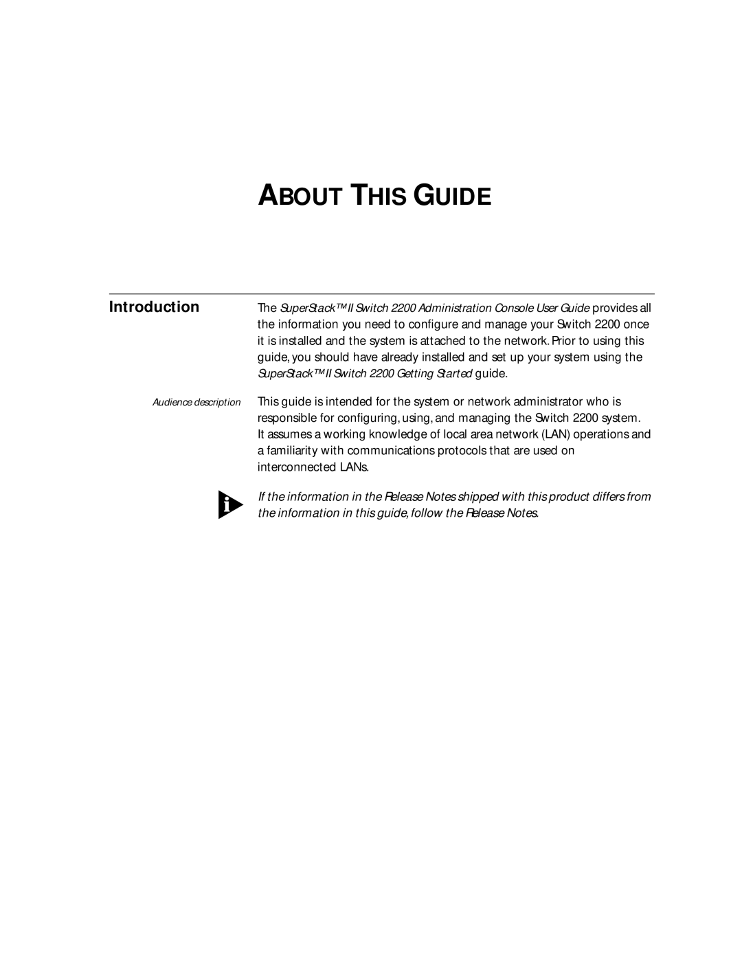 3Com 2200 About this Guide, Introduction, Familiarity with communications protocols that are used on, Interconnected LANs 