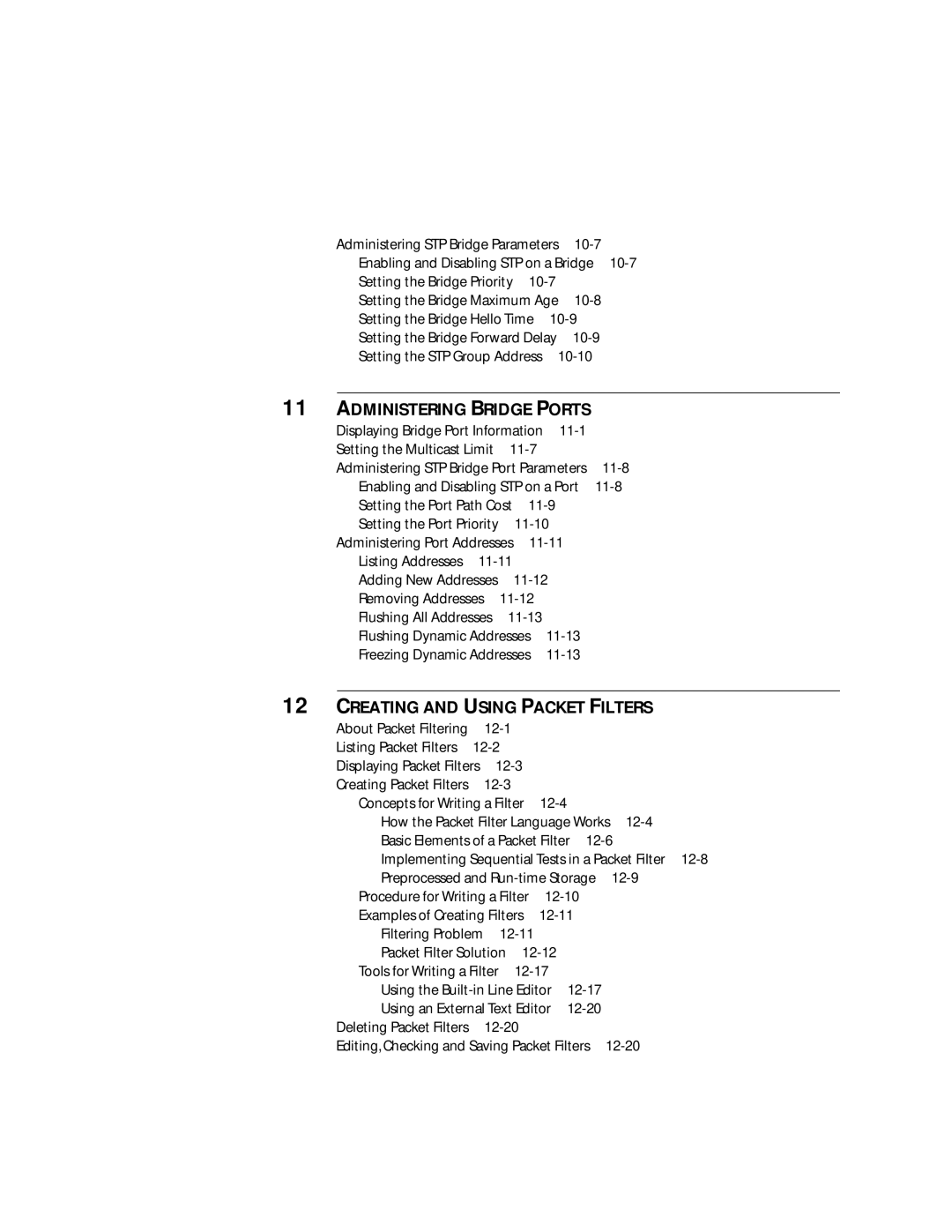 3Com 2200 10-7, Setting the Bridge Priority, 10-8, 10-9, 10-10, 11-7, 11-8, 11-9, 11-11, 11-13, 12-3, 12-9, 12-10 