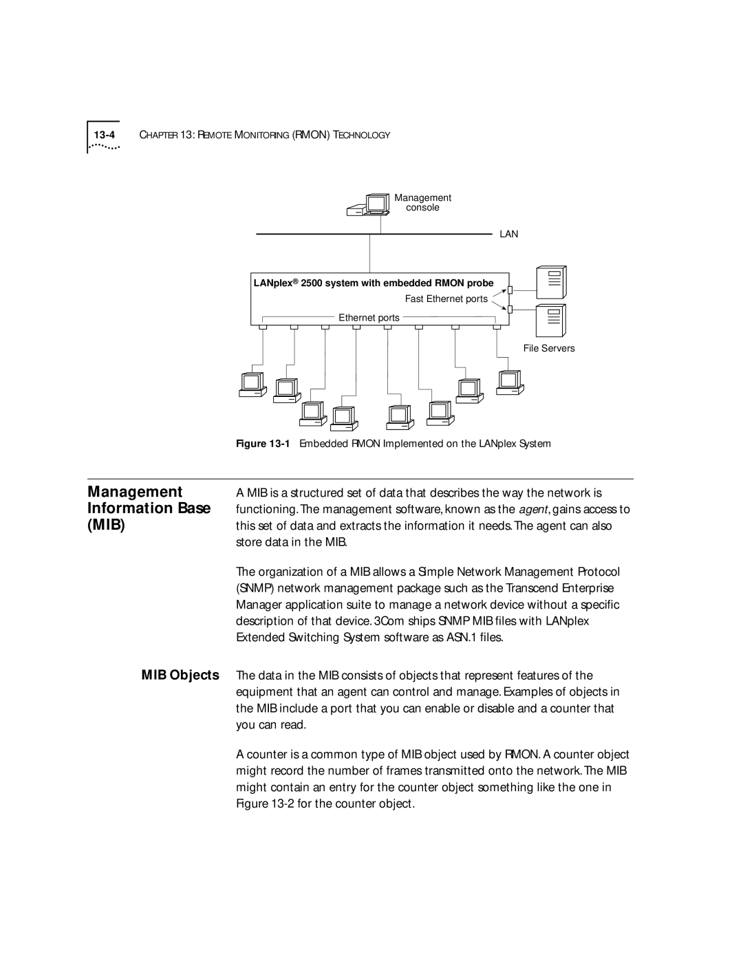 3Com 2500 manual Management, Information Base 