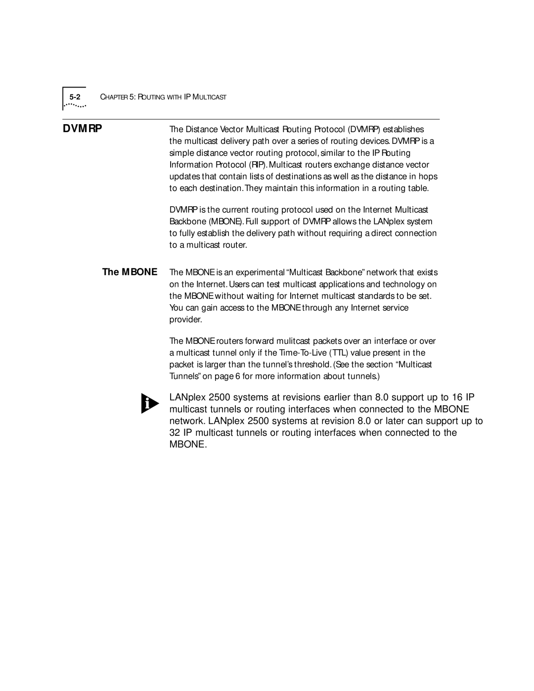 3Com 2500 manual To a multicast router, Provider, Tunnels on page 6 for more information about tunnels 