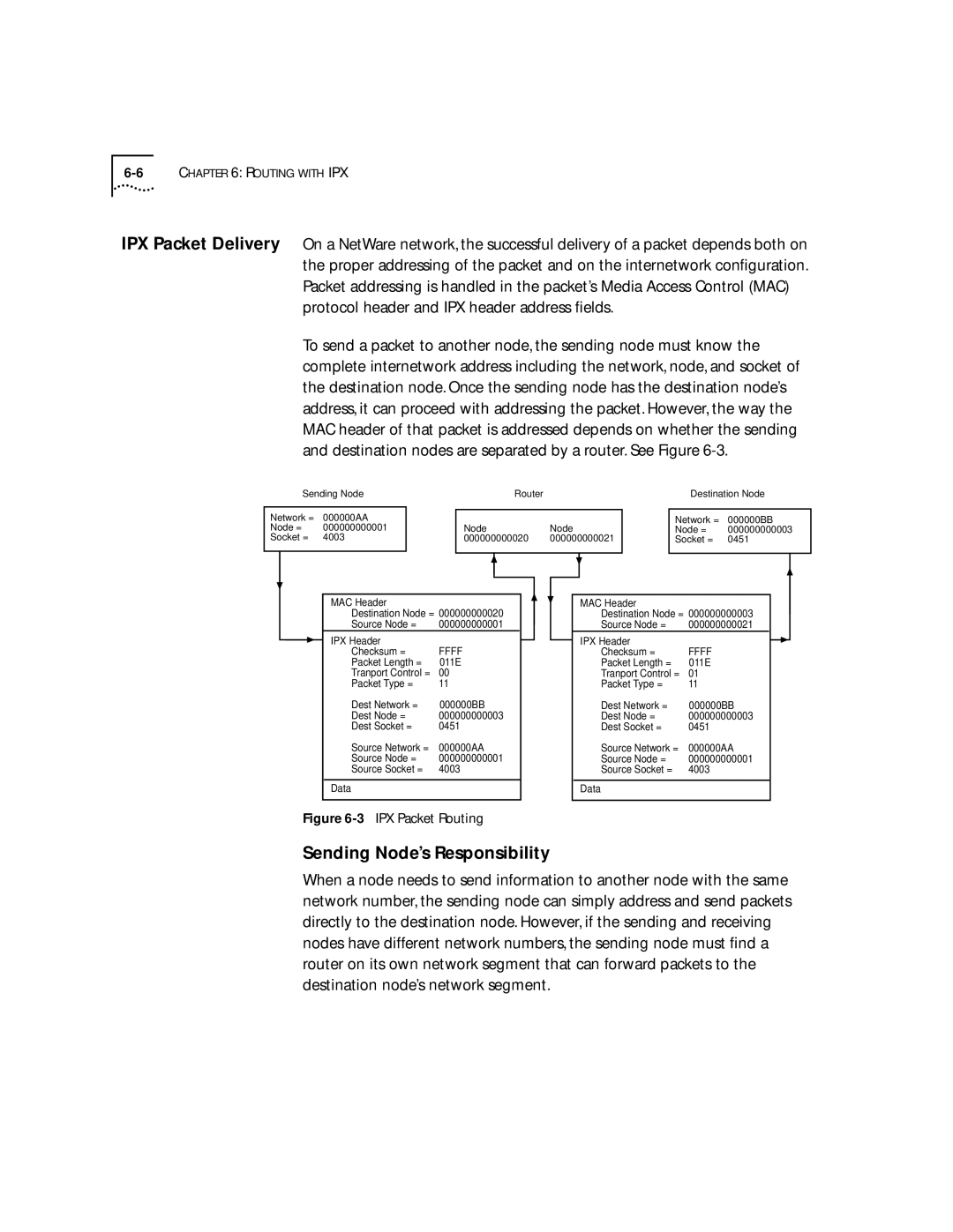 3Com 2500 manual IPX Packet Routing 