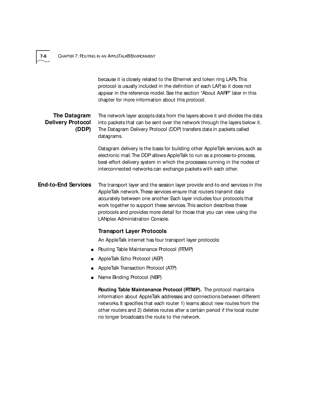 3Com 2500 manual Routing in AN Appletalk Environment 