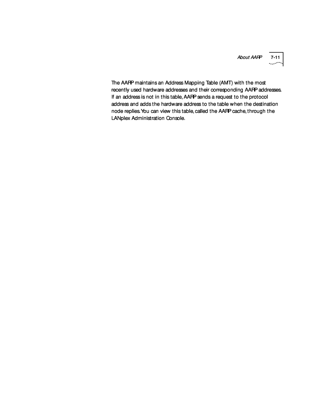 3Com 2500 manual About AARP, 7-11 