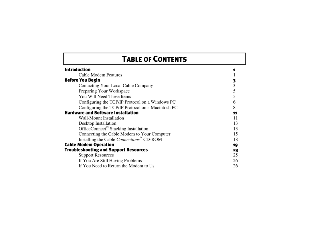 3Com 2940, 2941 manual Table of Contents 