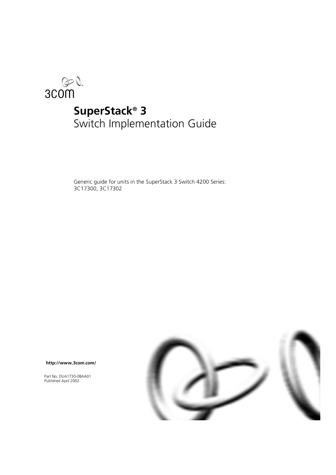 3Com 3 manual SuperStack 