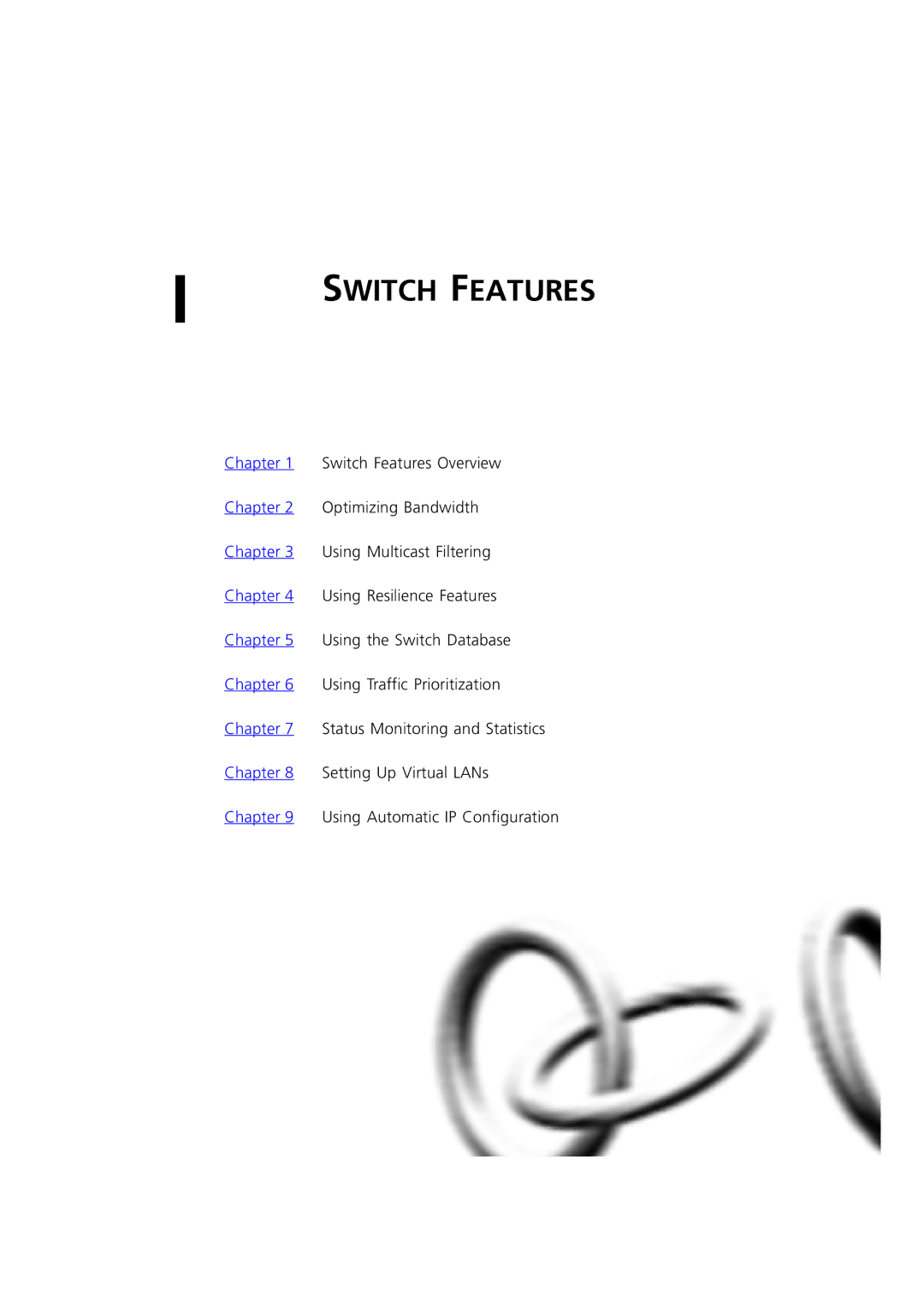 3Com 3 manual Switch Features 