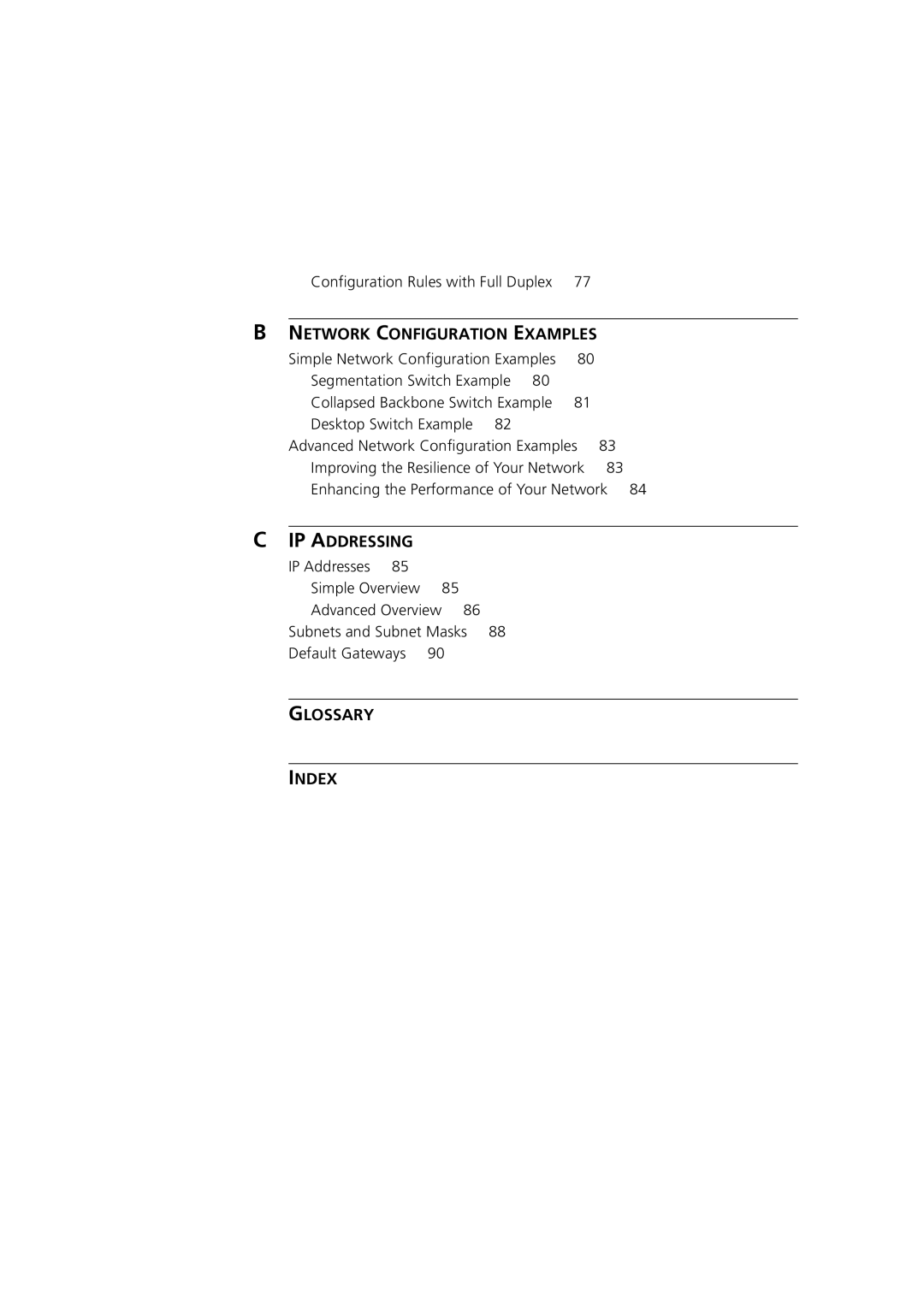 3Com 3 manual IP Addressing 