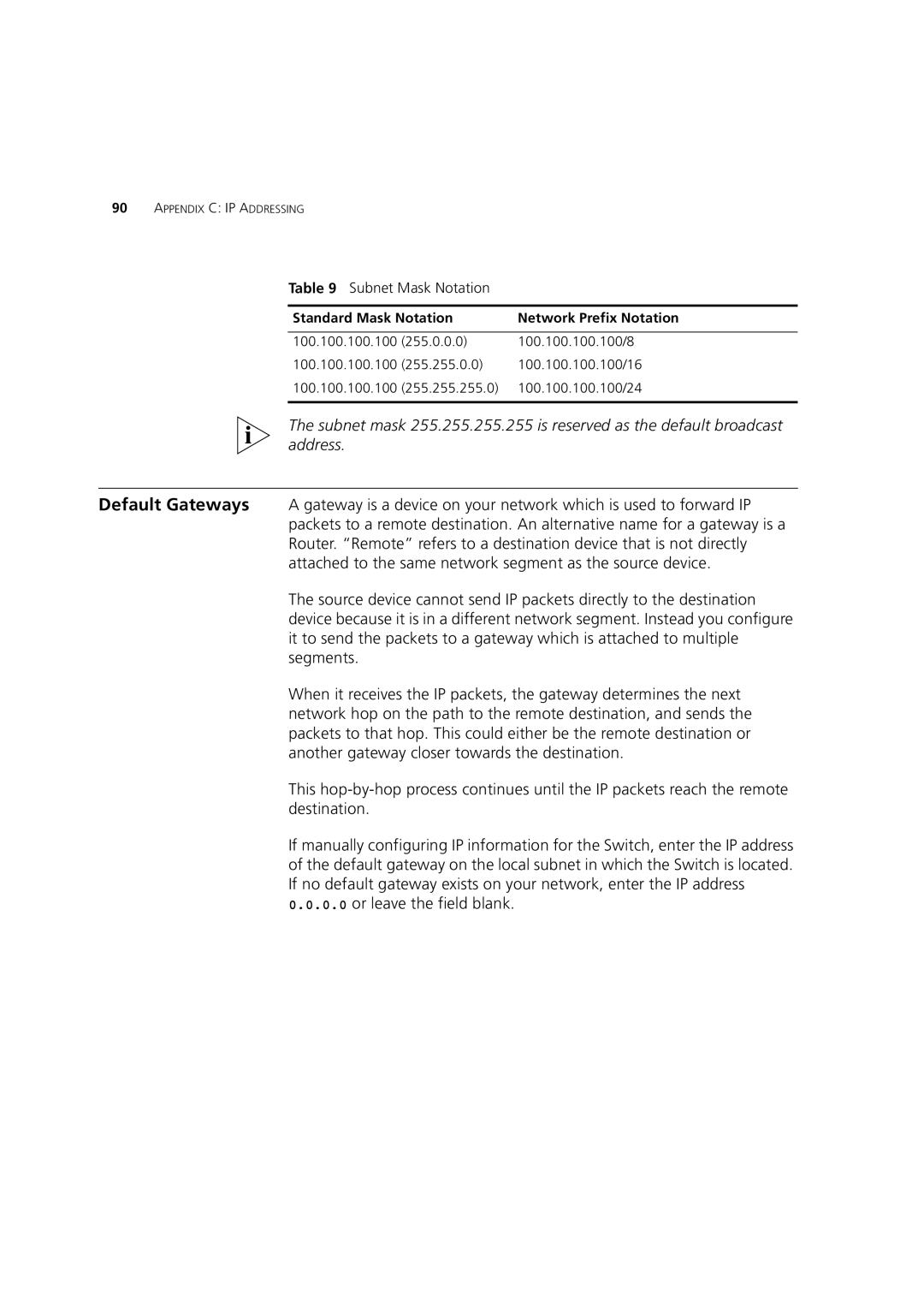 3Com 3 manual Or leave the field blank 