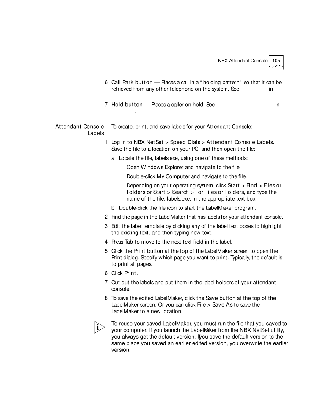 3Com 3102, 3101 manual Labels 