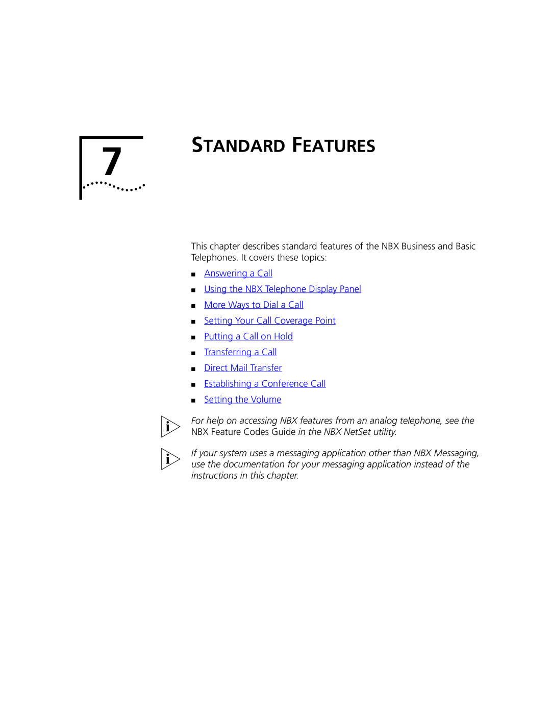 3Com 3102, 3101 manual Standard Features 