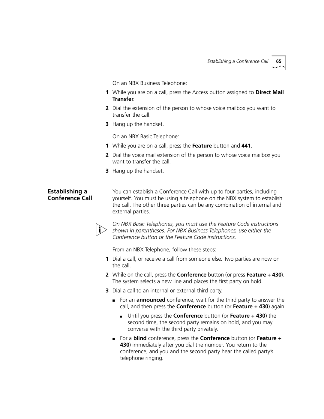 3Com 3102, 3101 manual Establishing a, Conference Call, Transfer 