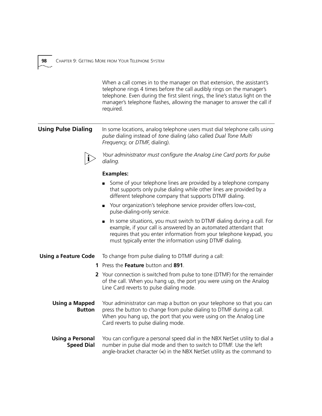 3Com 3101, 3102 manual Examples 