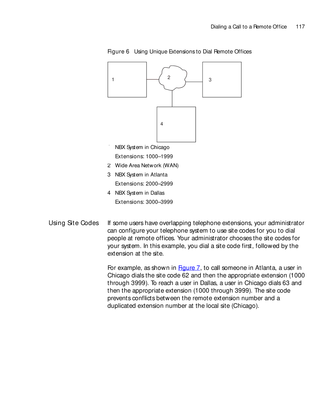 3Com 3101SP manual Using Unique Extensions to Dial Remote Offices 