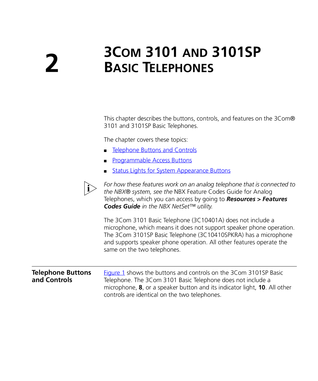 3Com manual 3COM 3101 and 3101SP 