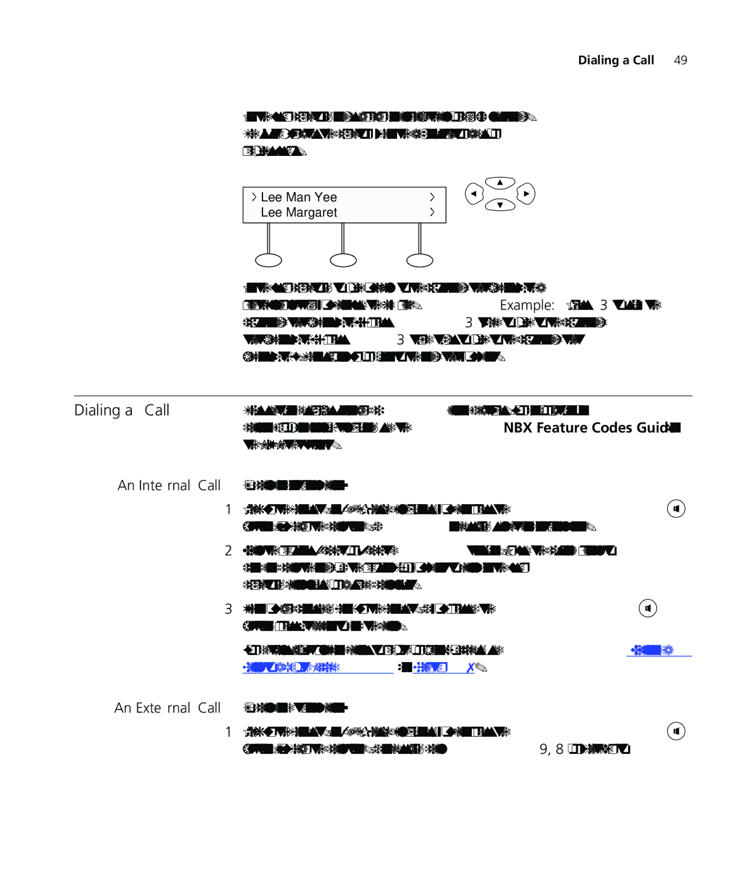 3Com 3101SP manual Dialing a Call, NBX NetSet utility, An Internal Call To dial an internal call 