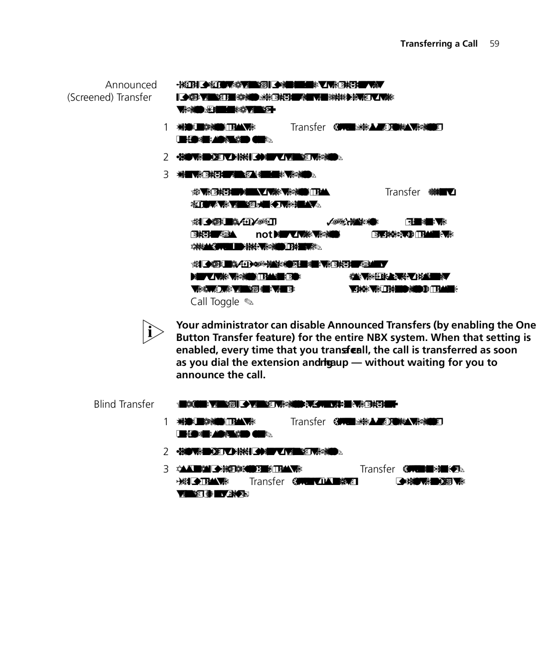 3Com 3101SP manual Transferring a Call 