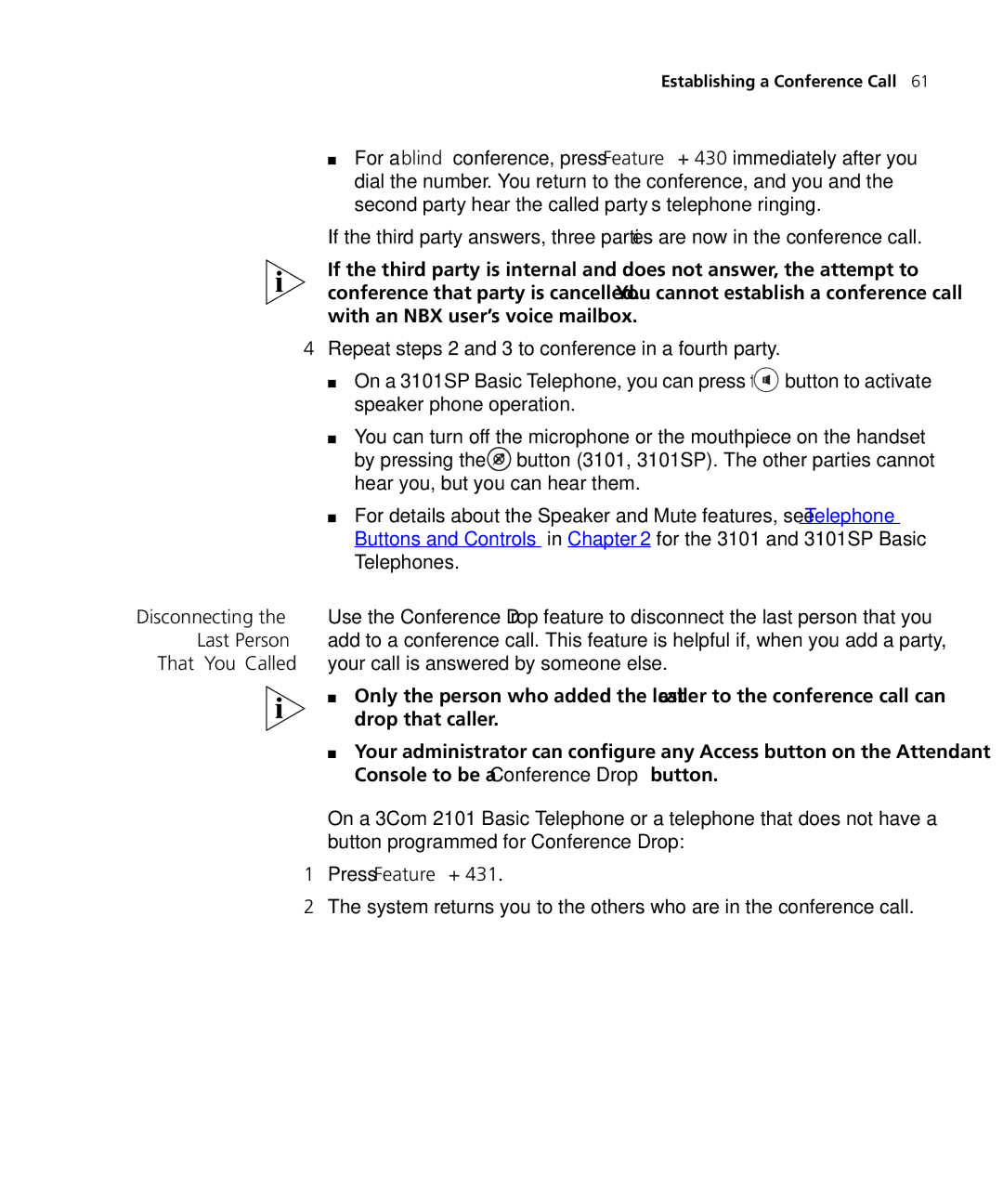 3Com 3101SP manual That You Called your call is answered by someone else, Press Feature + 