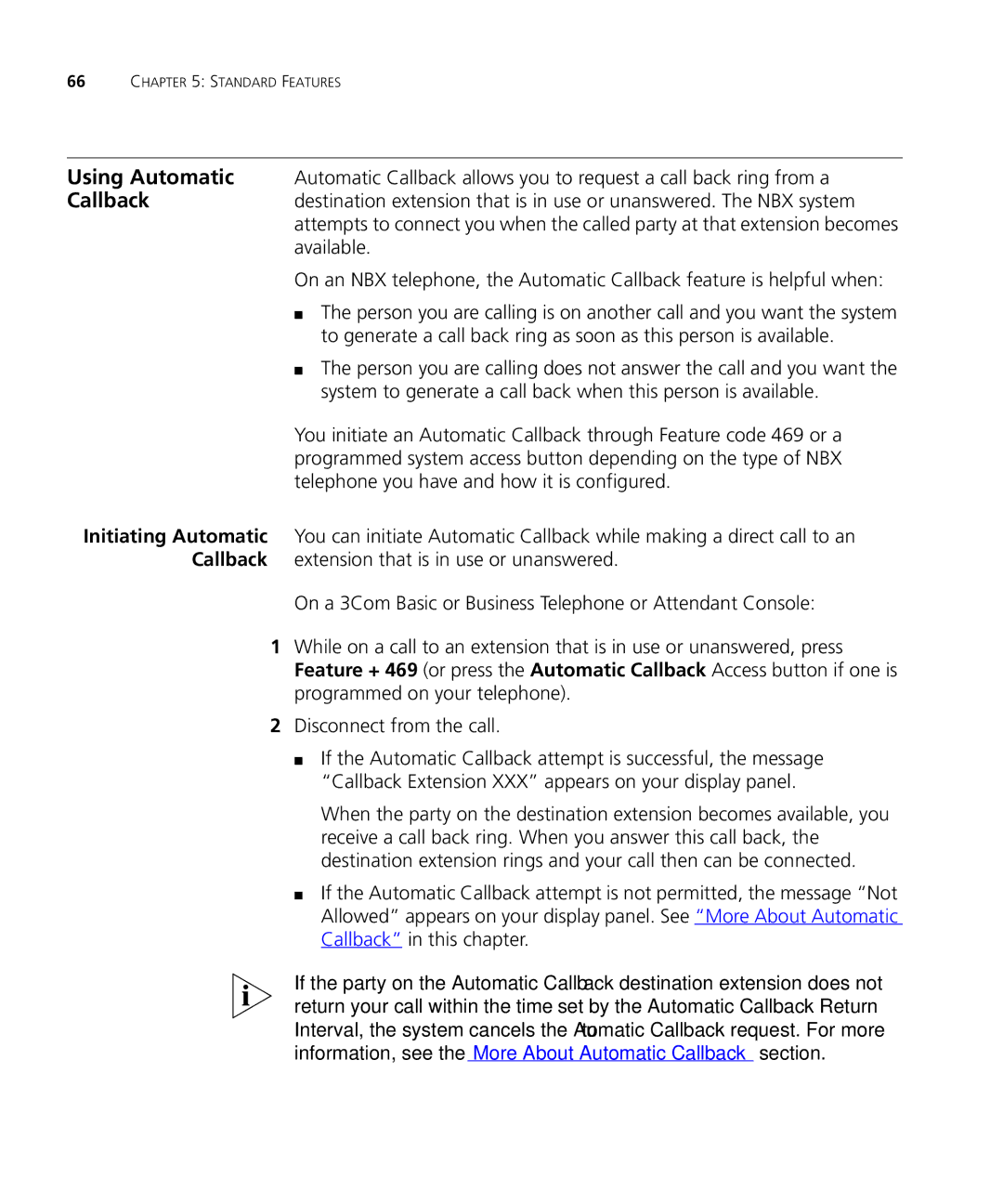 3Com 3101SP manual Standard Features 