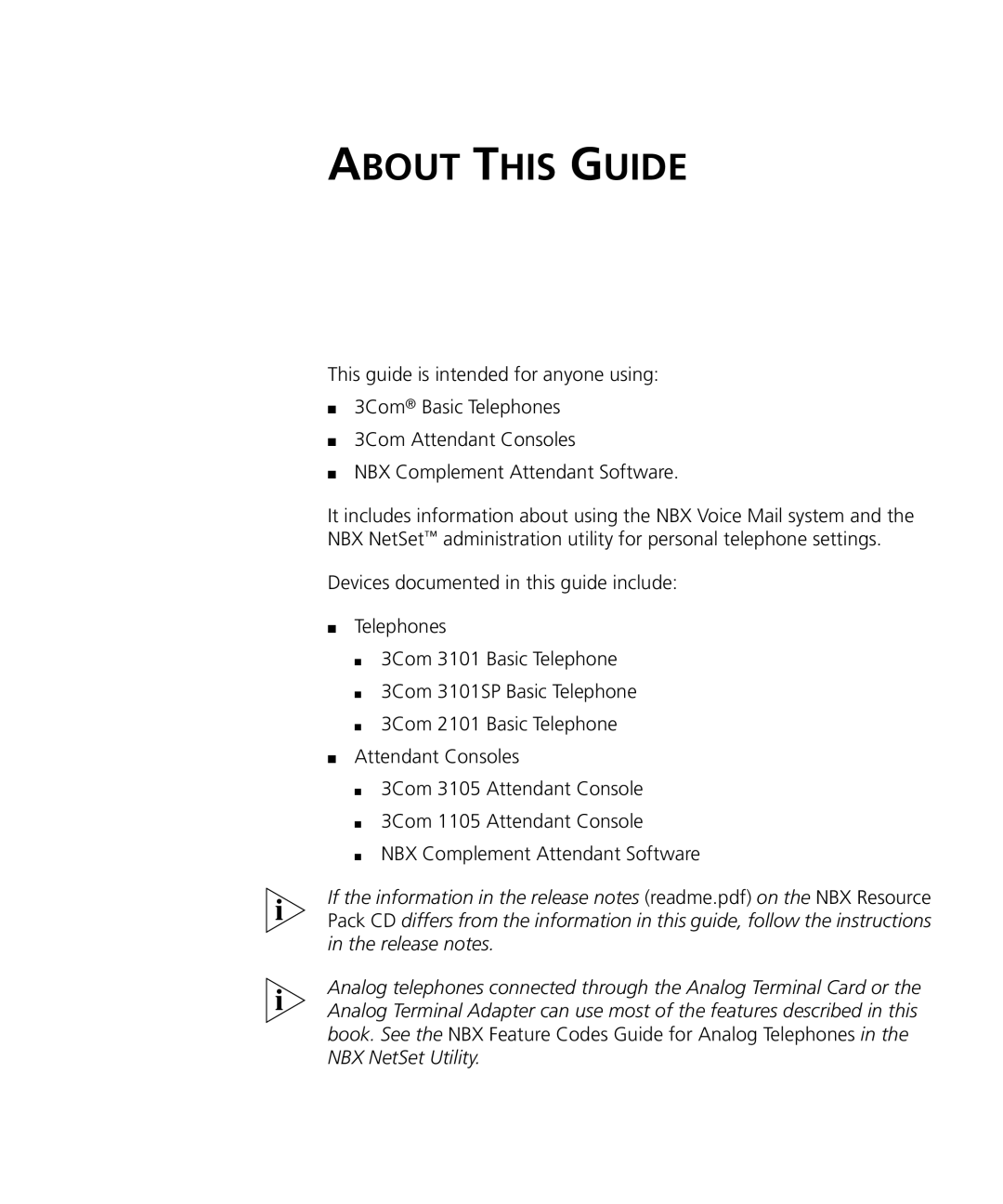 3Com 3101SP manual About this Guide 