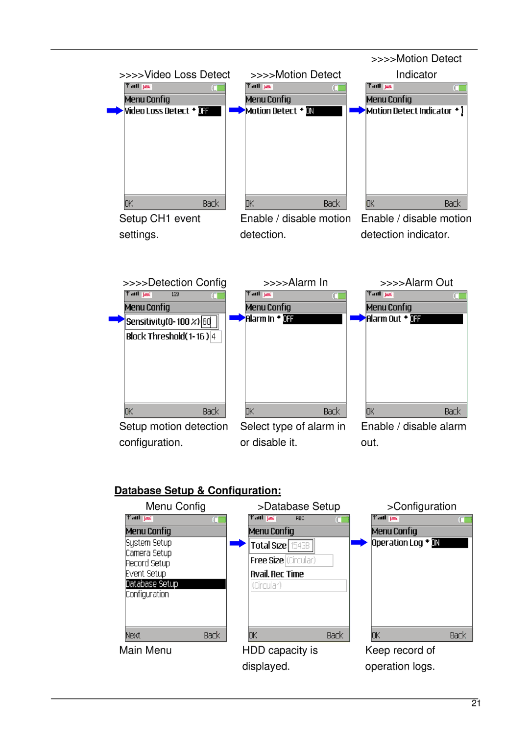 3Com 3.7.7, 3.7.8 user manual Database Setup & Configuration 