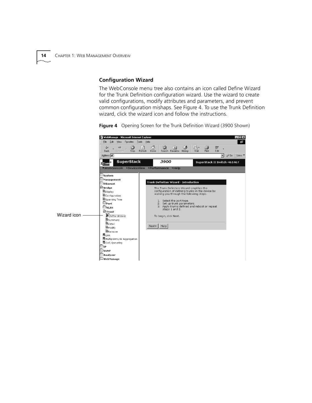 3Com 3900 manual Configuration Wizard 