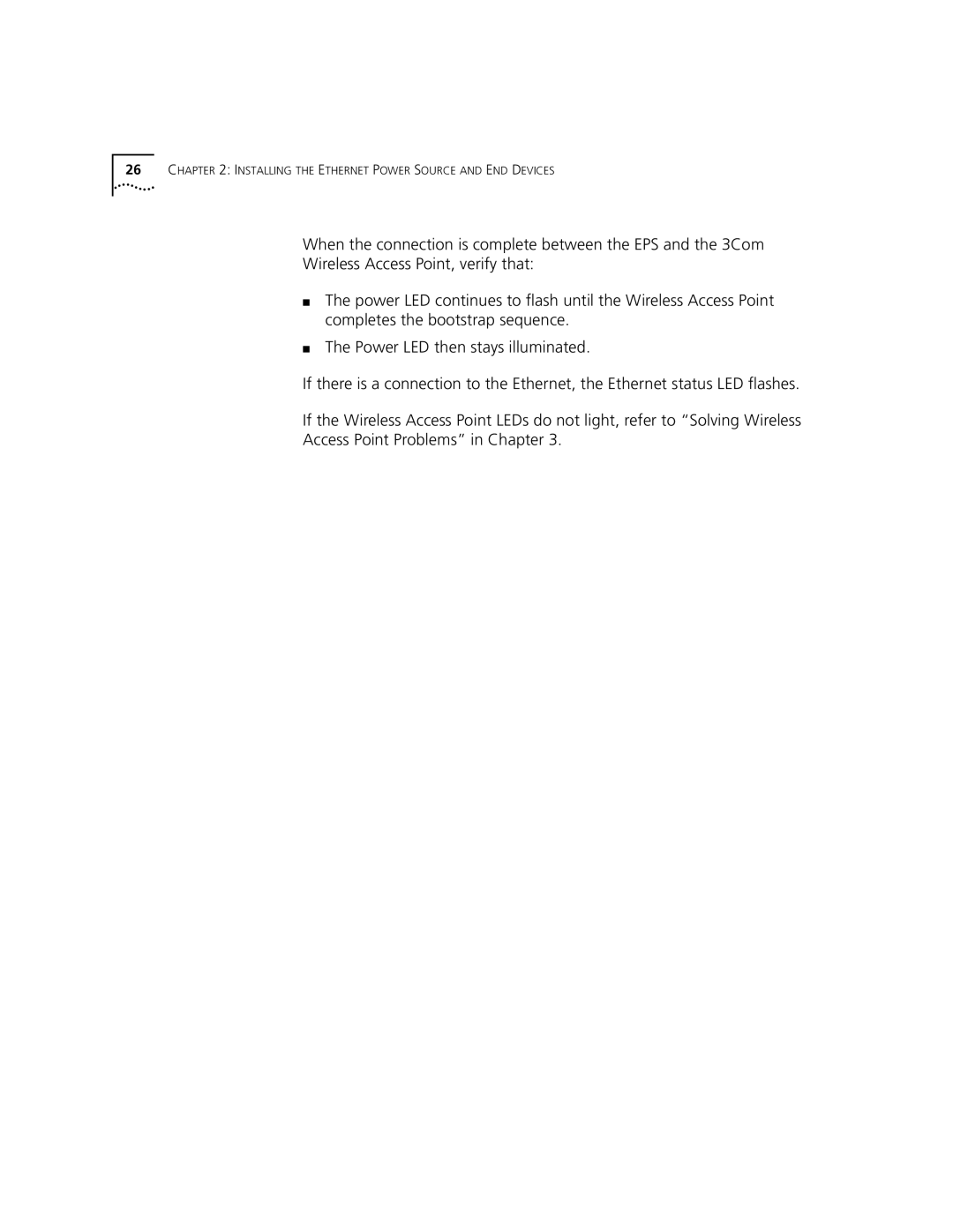 3Com 3C10220 manual Installing the Ethernet Power Source and END Devices 