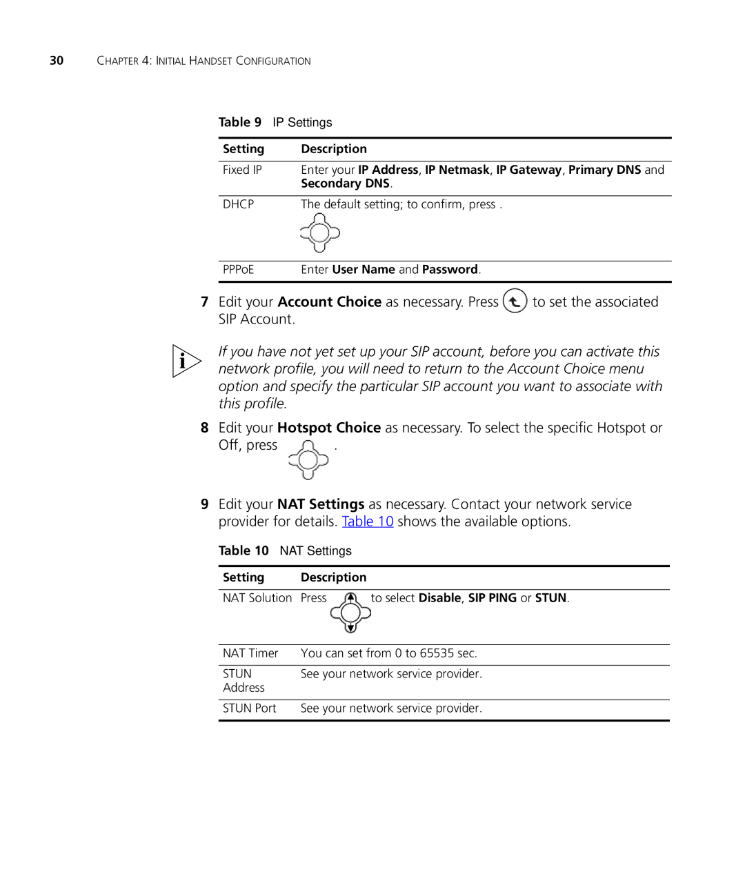 3Com 3C10408A manual Setting Description, Secondary DNS, Enter User Name and Password 