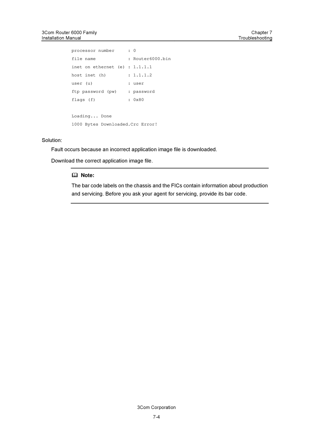 3Com 3C13880, 3C13840 manual 3Com Corporation 