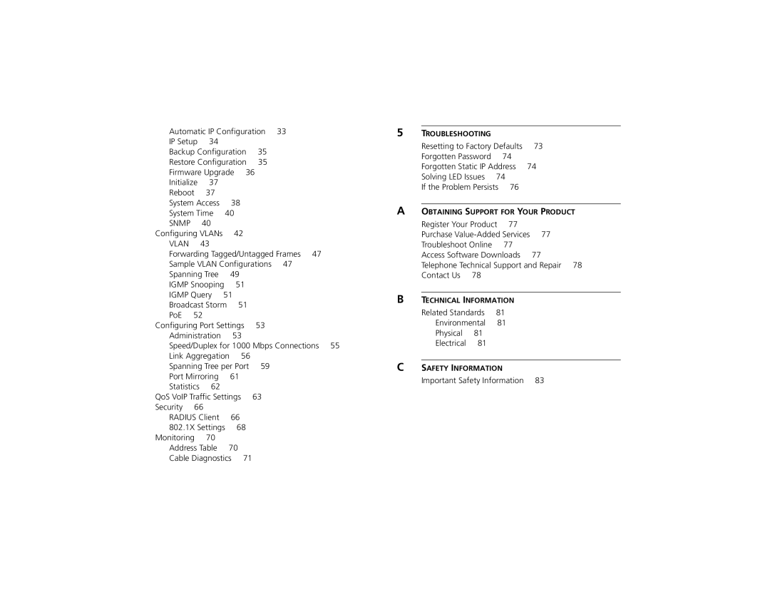 3Com 3C16491 manual Snmp 