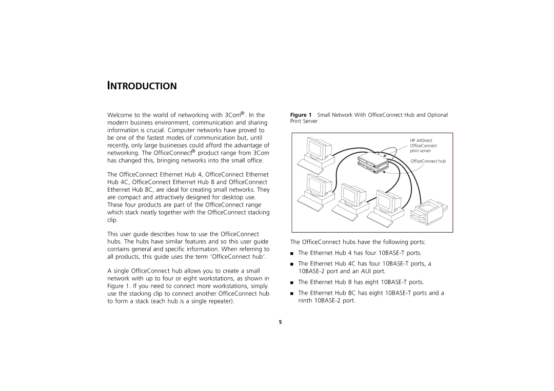 3Com 3C16701A, 3C16703A, 3C16700A manual Introduction 