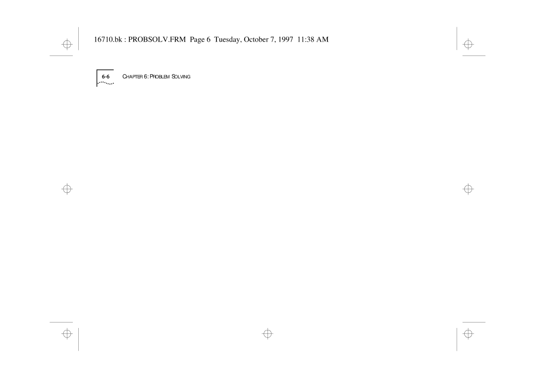 3Com 3C16710 manual Bk PROBSOLV.FRM Page 6 Tuesday, October 7, 1997 1138 AM 