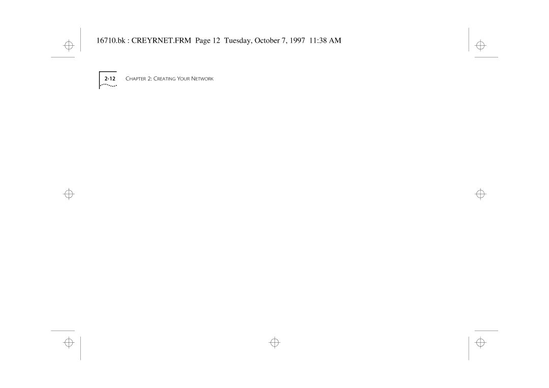 3Com 3C16710 manual Bk CREYRNET.FRM Page 12 Tuesday, October 7, 1997 1138 AM 
