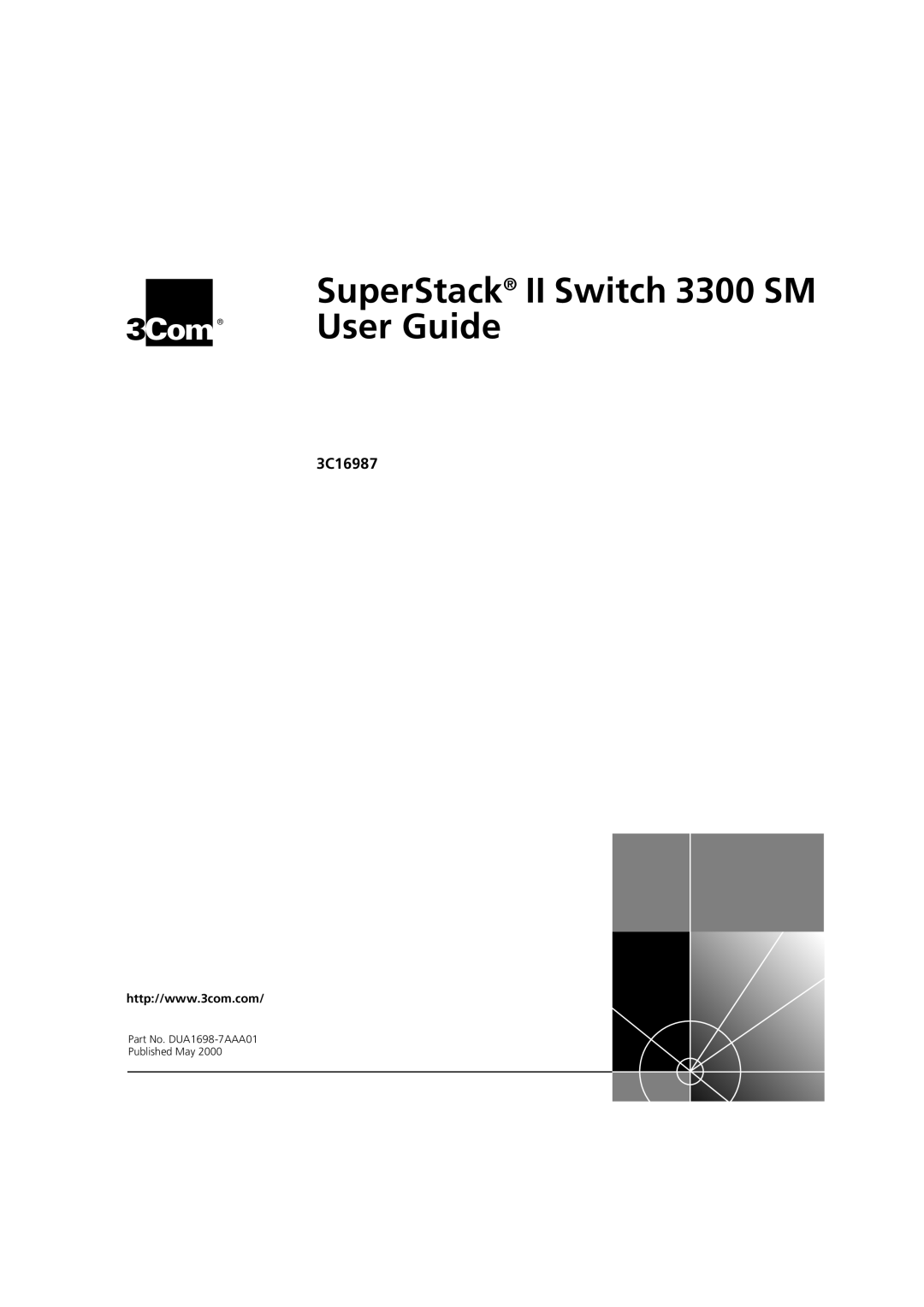 3Com 3C16987 manual User Guide, SuperStack II Switch 3300 SM 