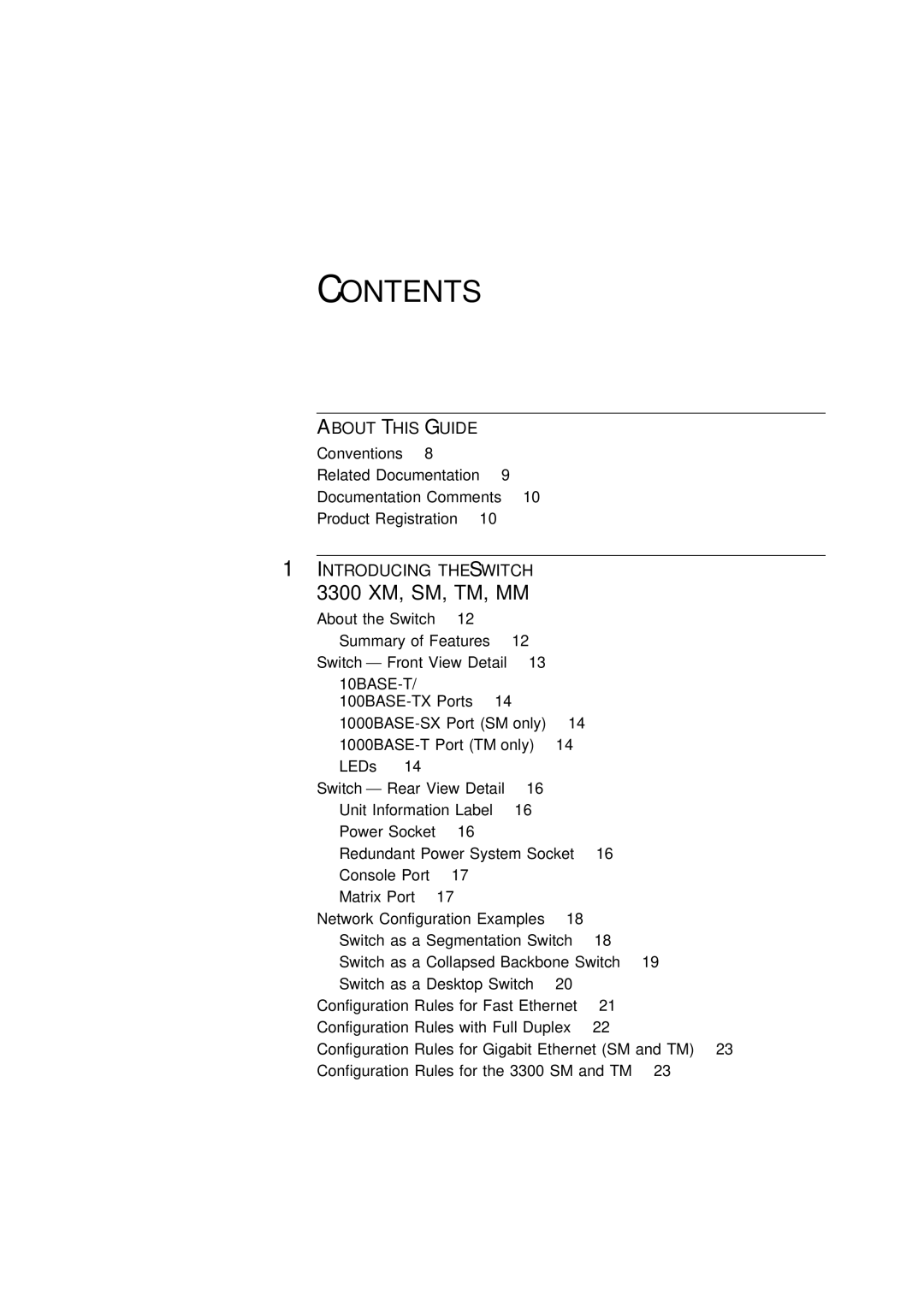 3Com 3C16985B, 3C16988A, 3C16987A, 3C16986A manual Contents 