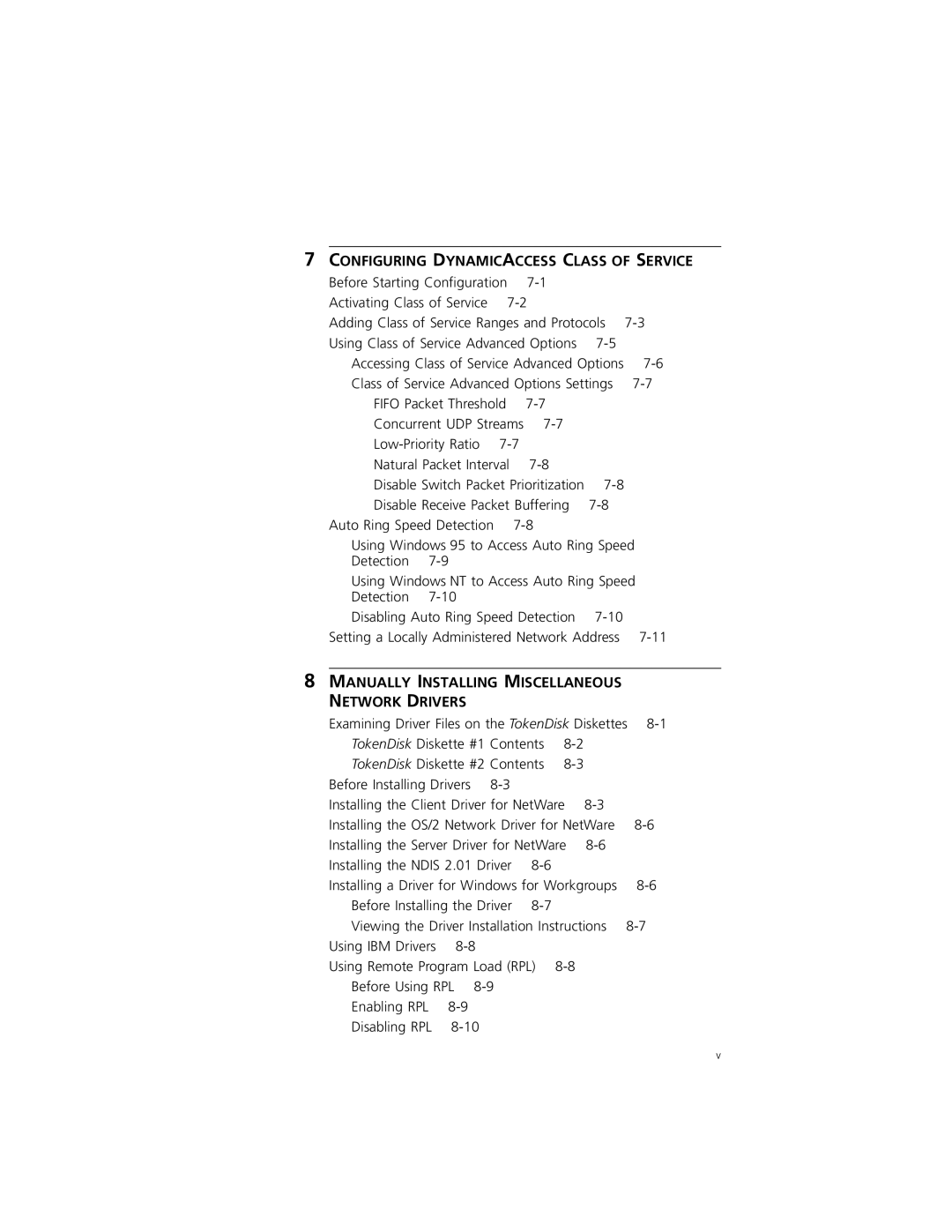 3Com 3C319 manual Configuring Dynamicaccess Class of Service 