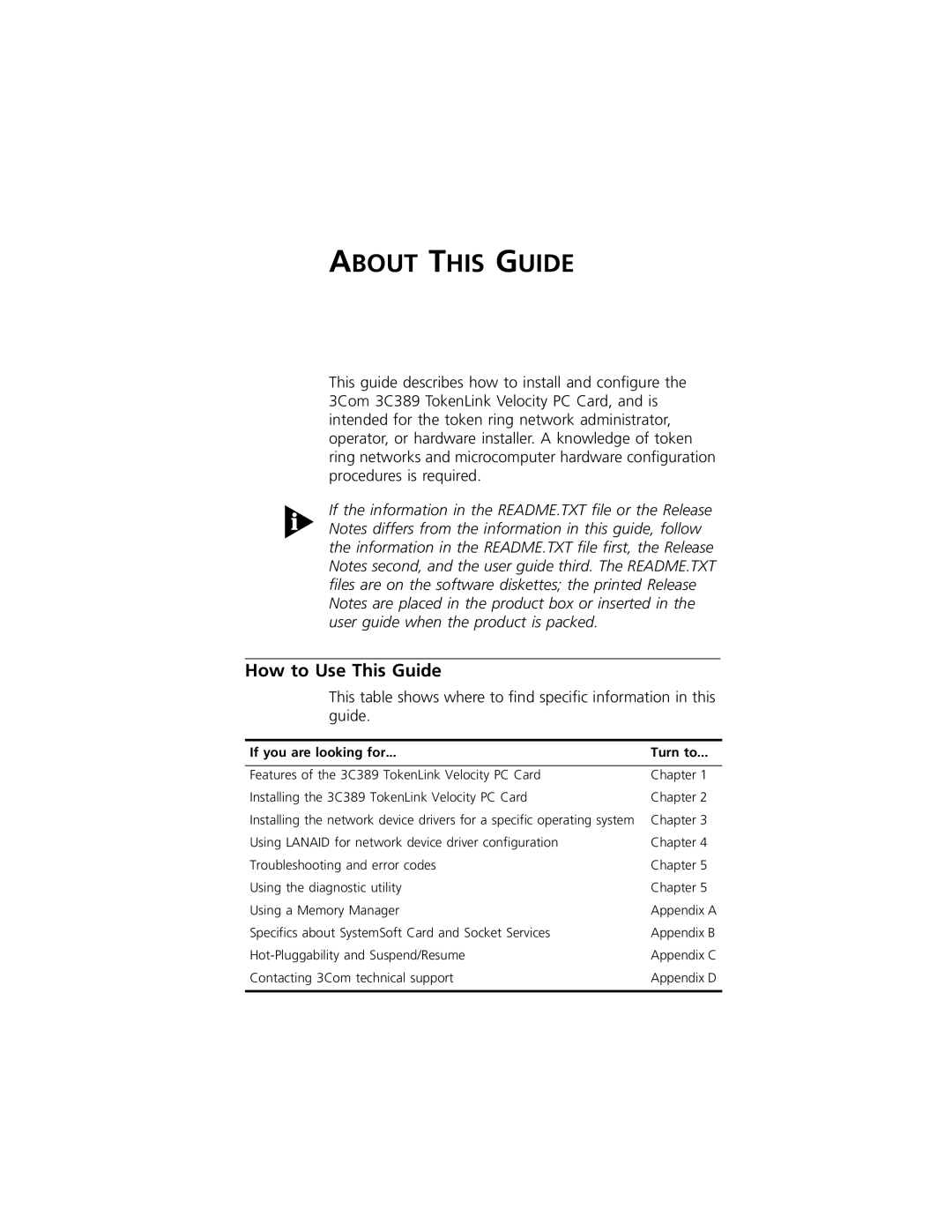 3Com 3C389 manual About this Guide, How to Use This Guide, If you are looking for Turn to 