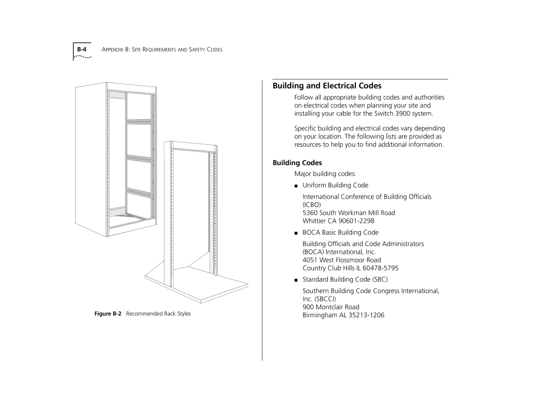 3Com 3C39036, 3C39024, 10005622 manual Building and Electrical Codes, Building Codes 