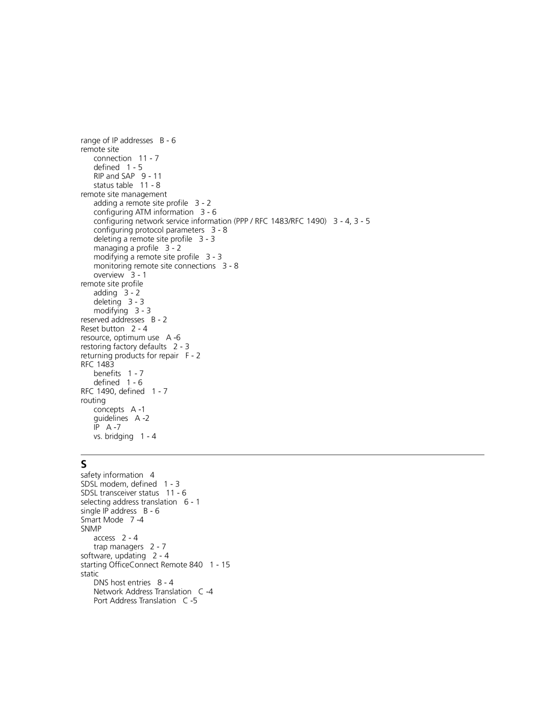 3Com 3C840 manual Snmp 